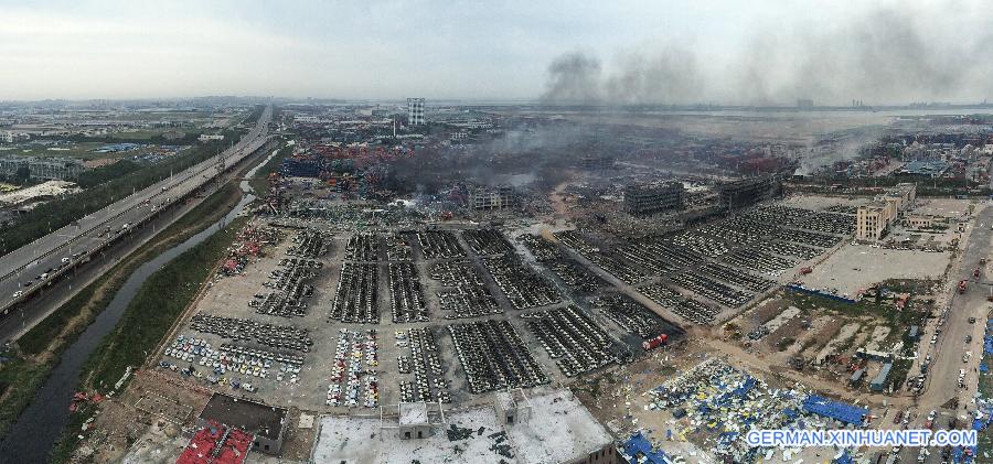 CHINA-TIANJIN-EXPLOSION-RESCUE (CN)