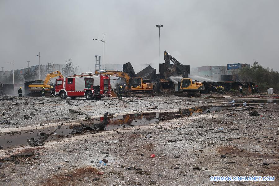 CHINA-TIANJIN-EXPLOSION-RESCUE (CN)