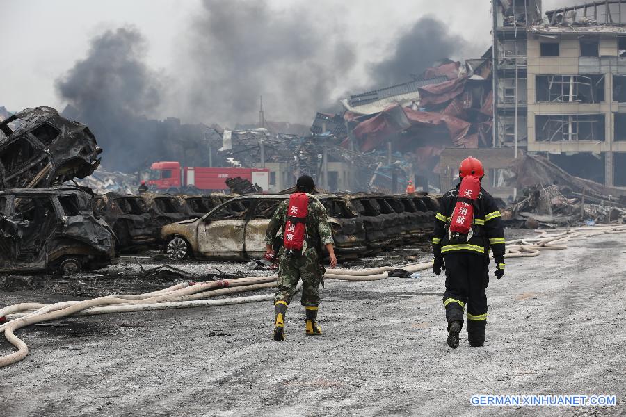 CHINA-TIANJIN-EXPLOSION-RESCUE (CN)