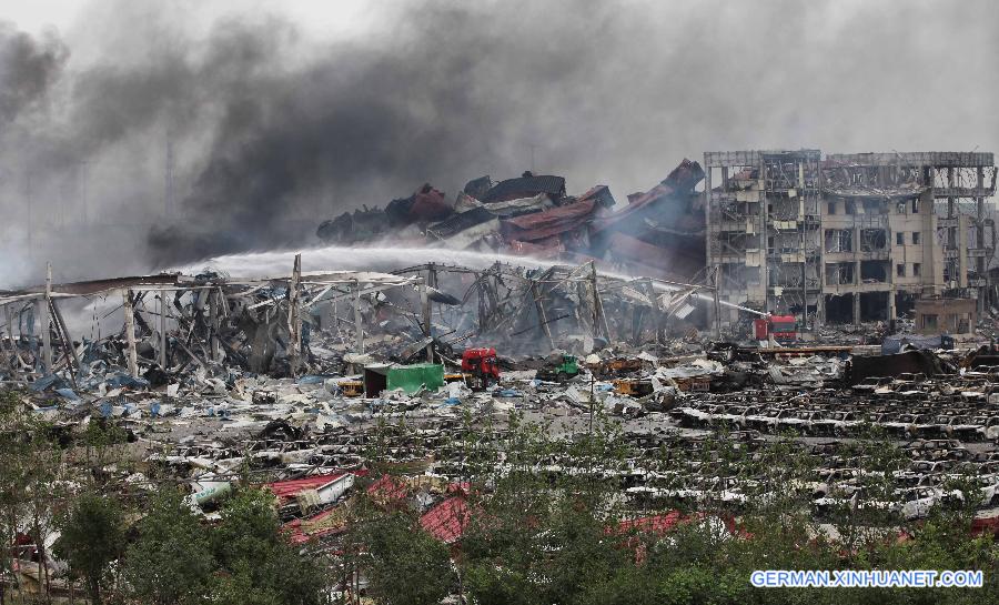 CHINA-TIANJIN-EXPLOSION-RESCUE (CN)