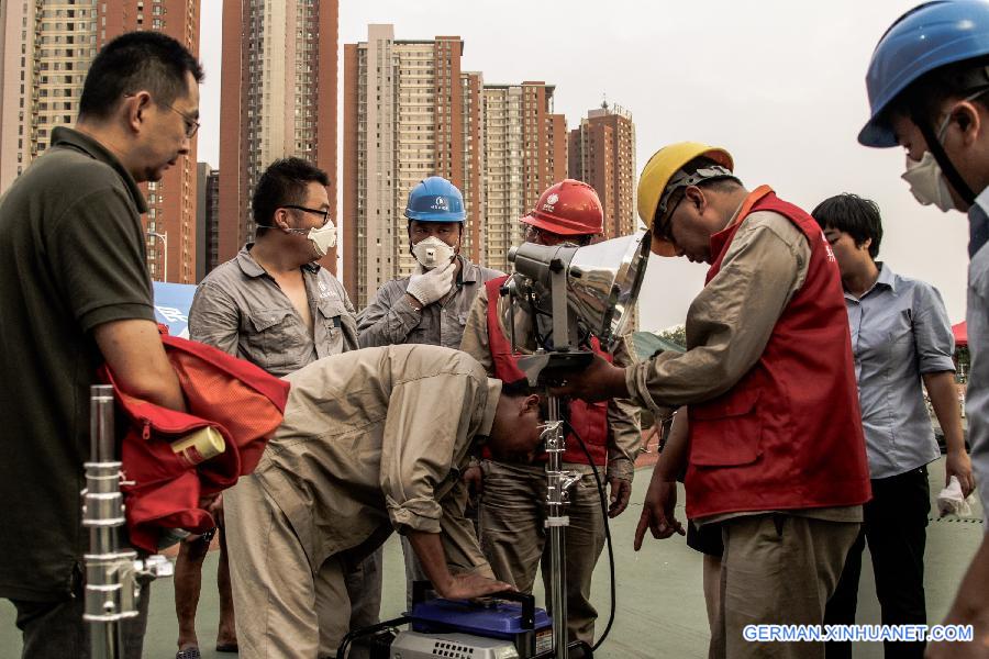 CHINA-TIANJIN-EXPLOSION-TEMPORARY SHELTER (CN)