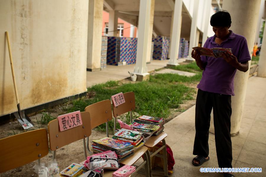 CHINA-TIANJIN-EXPLOSION-TEMPORARY SHELTER (CN)