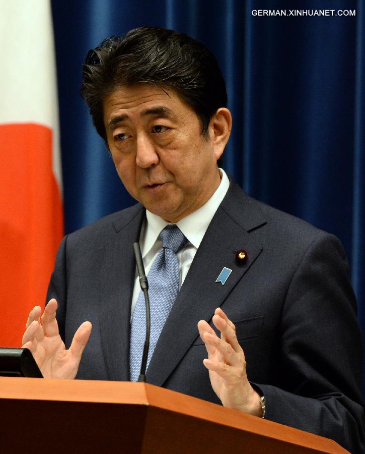 JAPAN-TOKYO-ABE-WWII-STATEMENT