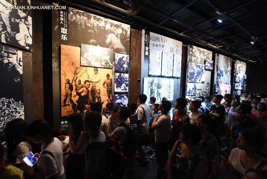 CHINA-NANJING-MASSACRE MEMORIAL HALL-VISITOR QUANTITY (CN) 