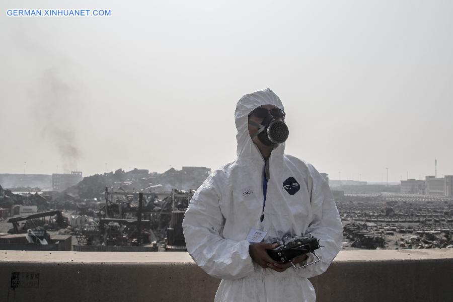 CHINA-TIANJIN-EXPLOSION-MEASURING(CN)