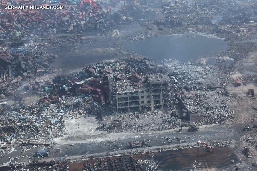 CHINA-TIANJIN-EXPLOSION-AERIAL PICTURES (CN) 