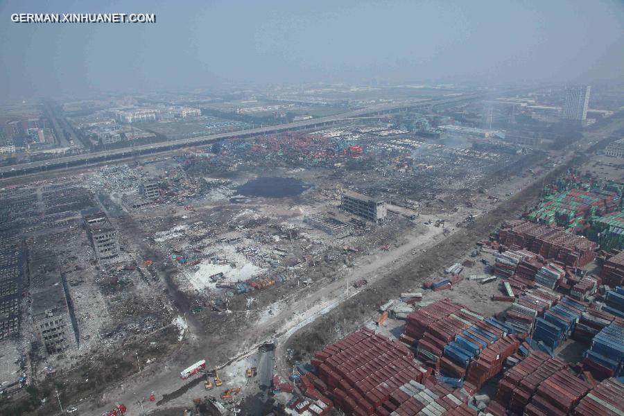 CHINA-TIANJIN-EXPLOSION-AERIAL PICTURES (CN) 