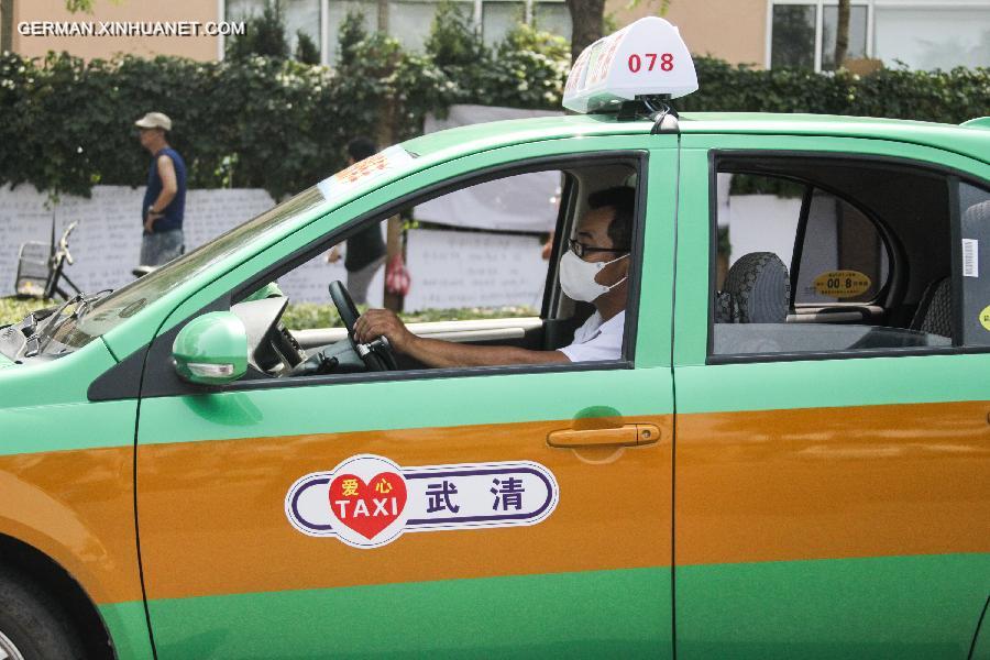 CHINA-TIANJIN-EXPLOSION-TAXIS-SERVICE(CN) 