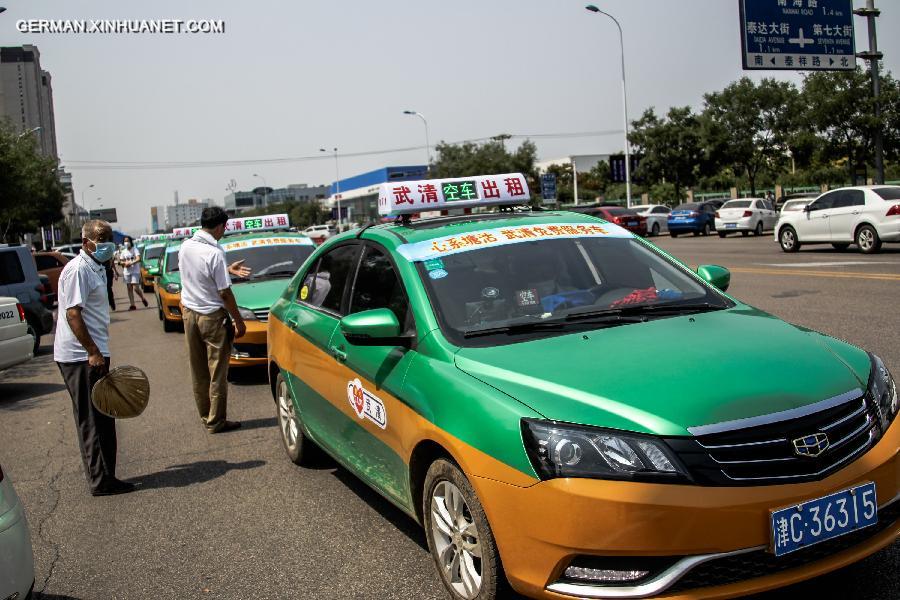 CHINA-TIANJIN-EXPLOSION-TAXIS-SERVICE(CN) 