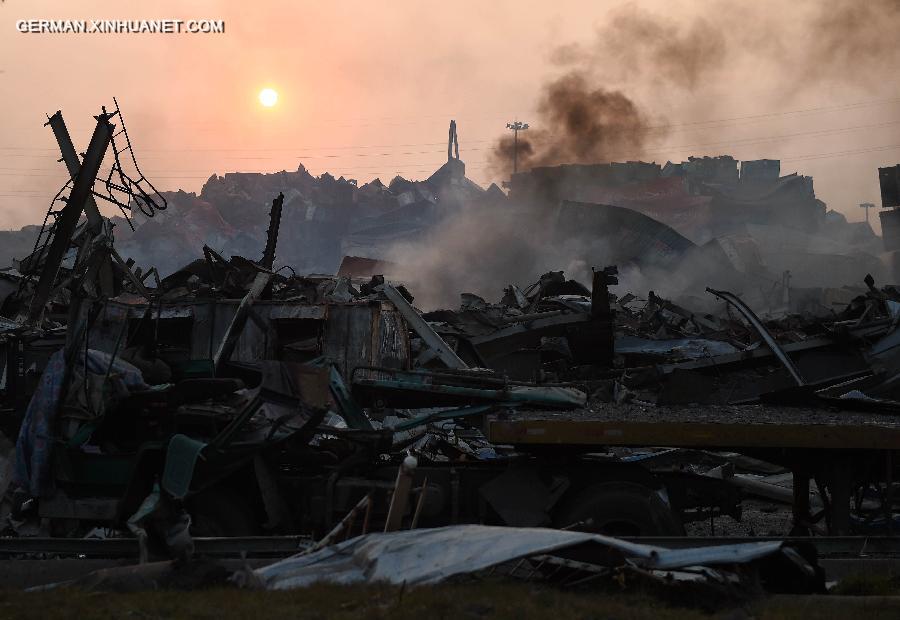 CHINA-TIANJIN-EXPLOSION SITE (CN)