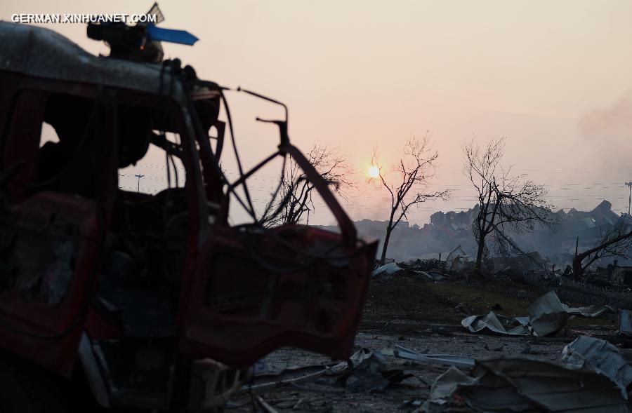 CHINA-TIANJIN-EXPLOSION SITE (CN)