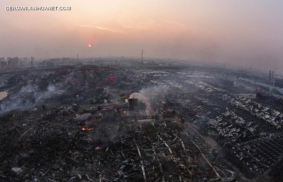 CHINA-TIANJIN-EXPLOSION SITE (CN)