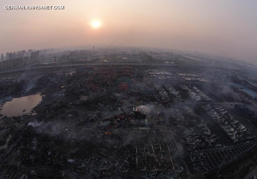 CHINA-TIANJIN-EXPLOSION SITE (CN)