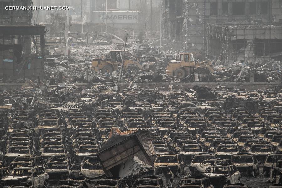 CHINA-TIANJIN-EXPLOSION SITE (CN)