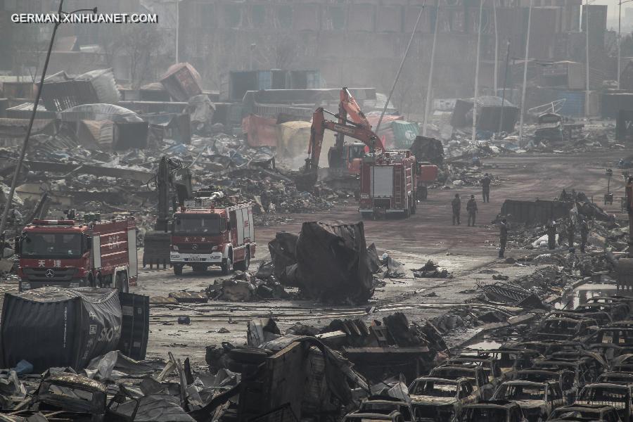 CHINA-TIANJIN-EXPLOSION SITE (CN)