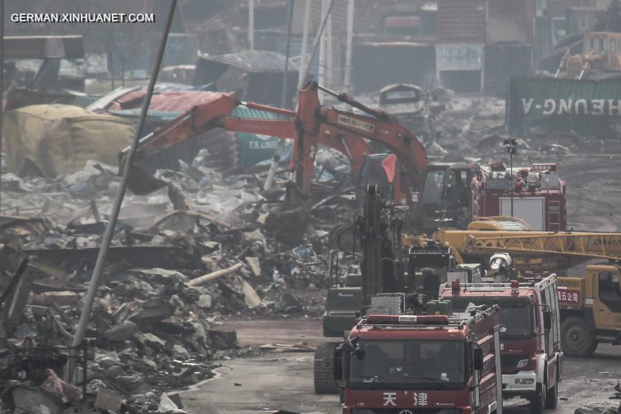 CHINA-TIANJIN-EXPLOSION SITE (CN)