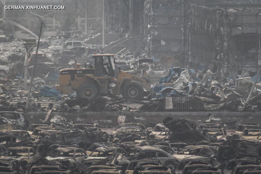 CHINA-TIANJIN-EXPLOSION SITE (CN)