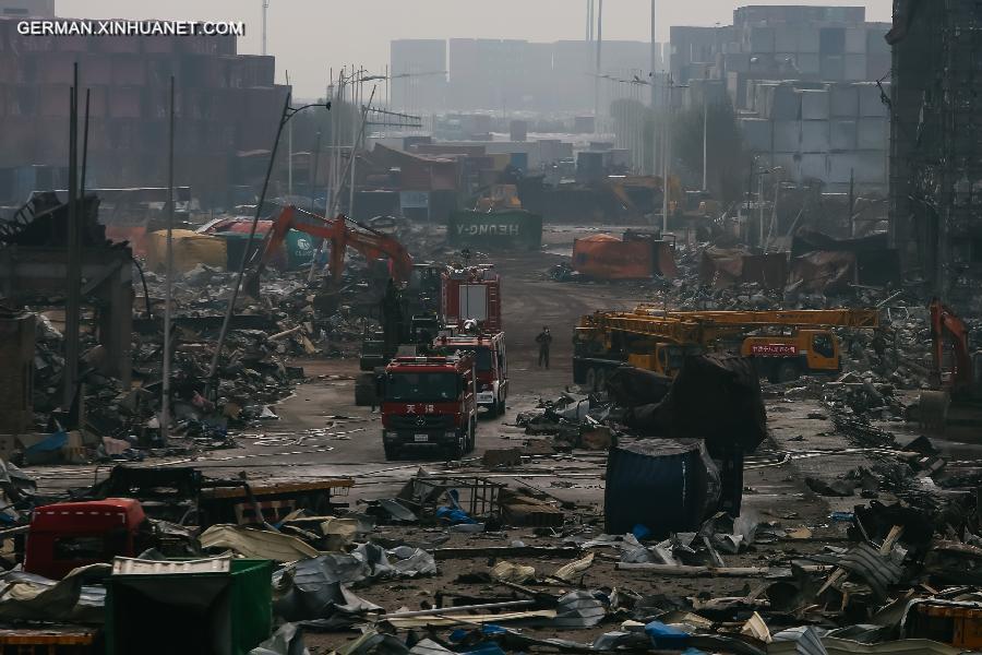 CHINA-TIANJIN-EXPLOSION SITE (CN)