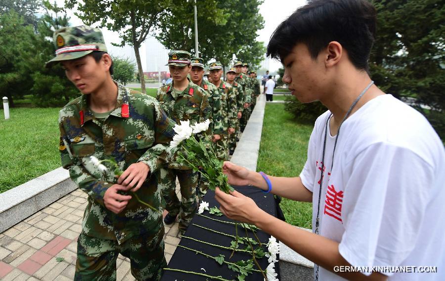 CHINA-TIANJIN-EXPLOSION-MOURNING (CN)