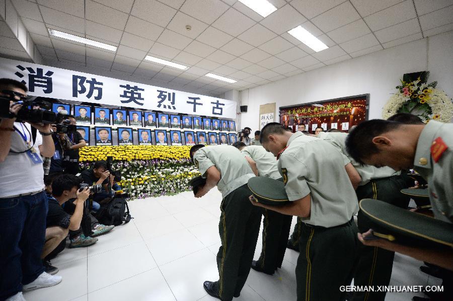 CHINA-TIANJIN-EXPLOSION-MOURNING (CN)