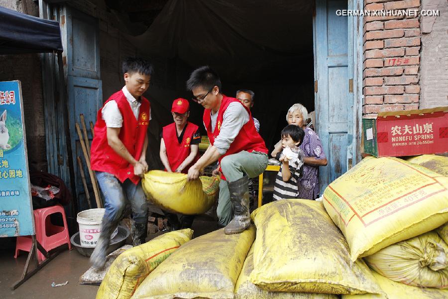 #CHINA-CHONGQING-YONGCHUAN-RAINFALL-DISASTER RELIEF (CN)