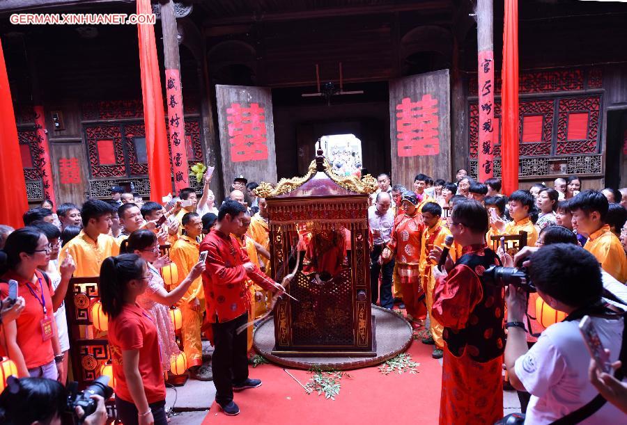 CHINA-JIANGXI-WUYUAN-QIXI-TRADITIONAL WEDDING (CN)