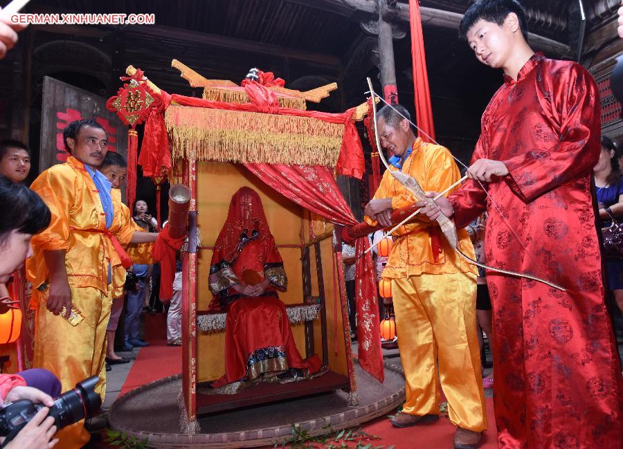 CHINA-JIANGXI-WUYUAN-QIXI-TRADITIONAL WEDDING (CN)