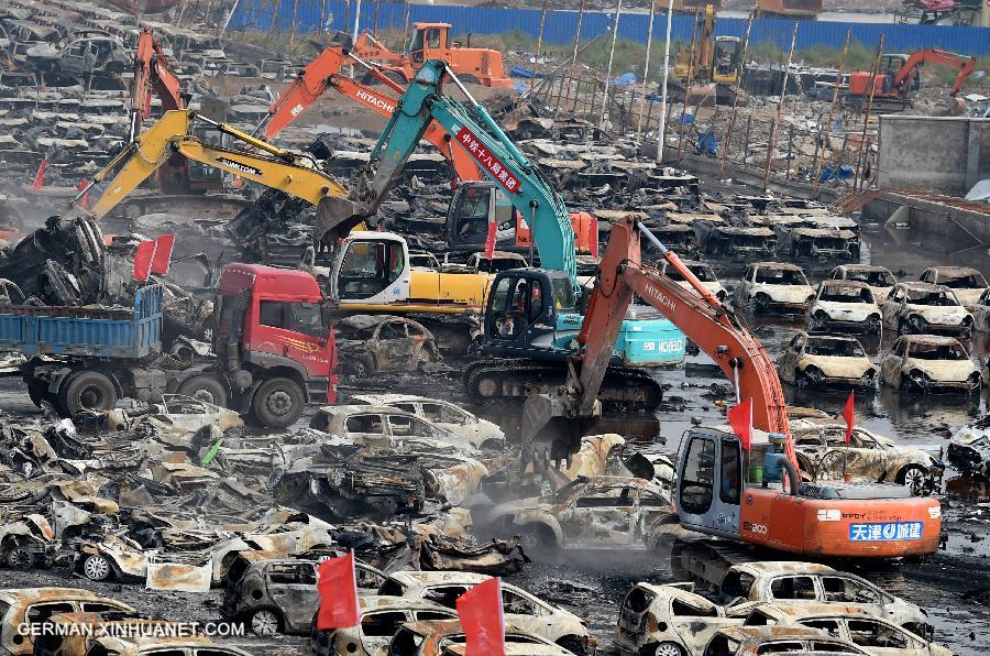 CHINA-TIANJIN-EXPLOSION SITE-CLEANUP (CN)