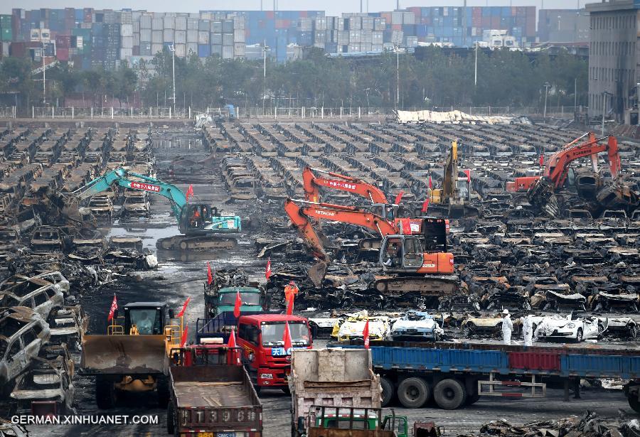 CHINA-TIANJIN-EXPLOSION SITE-CLEANUP (CN)