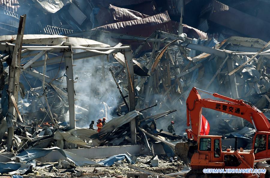 CHINA-TIANJIN-EXPLOSION SITE-CLEANUP (CN)