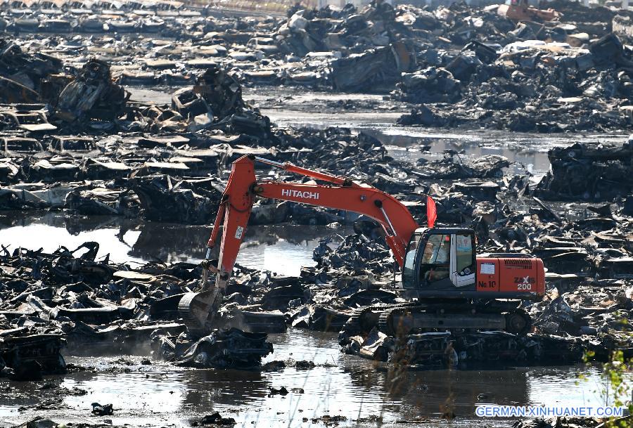 CHINA-TIANJIN-EXPLOSION SITE-CLEANUP (CN)