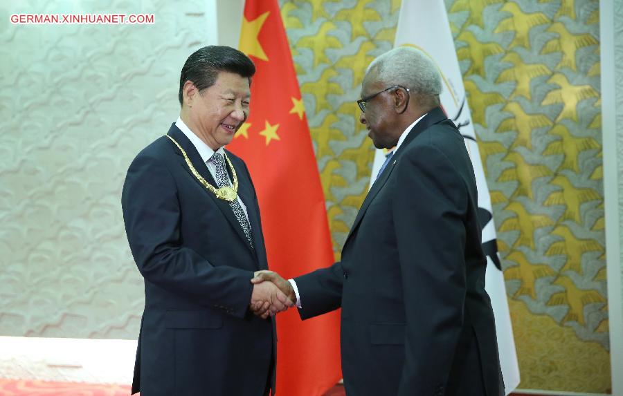 CHINA-BEIJING-XI JINPING-IAAF PRESIDENT-MEETING(CN)