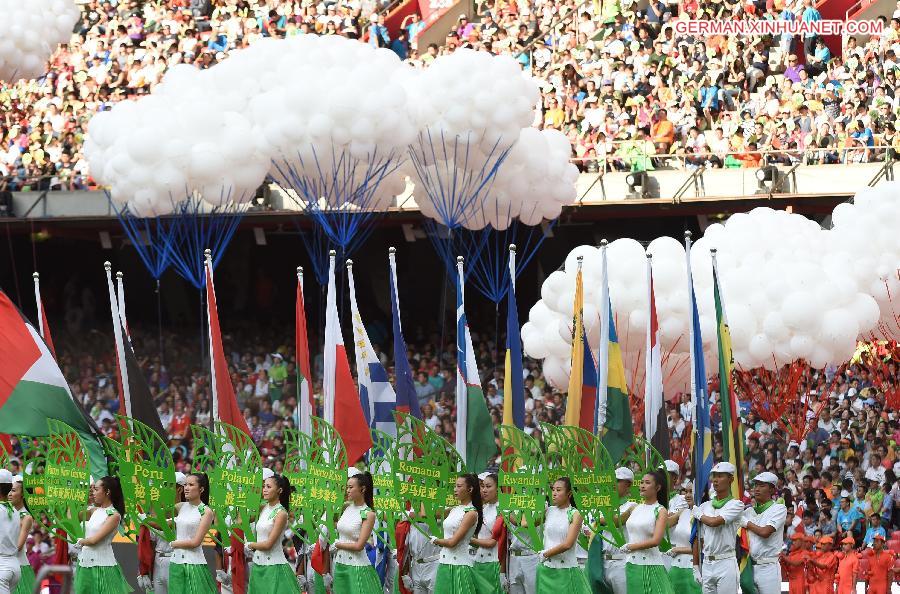 (SP)CHINA-BEIJING-IAAF WORLD CHAMPIONSHIPS-OPENING CEREMONY (CN) 