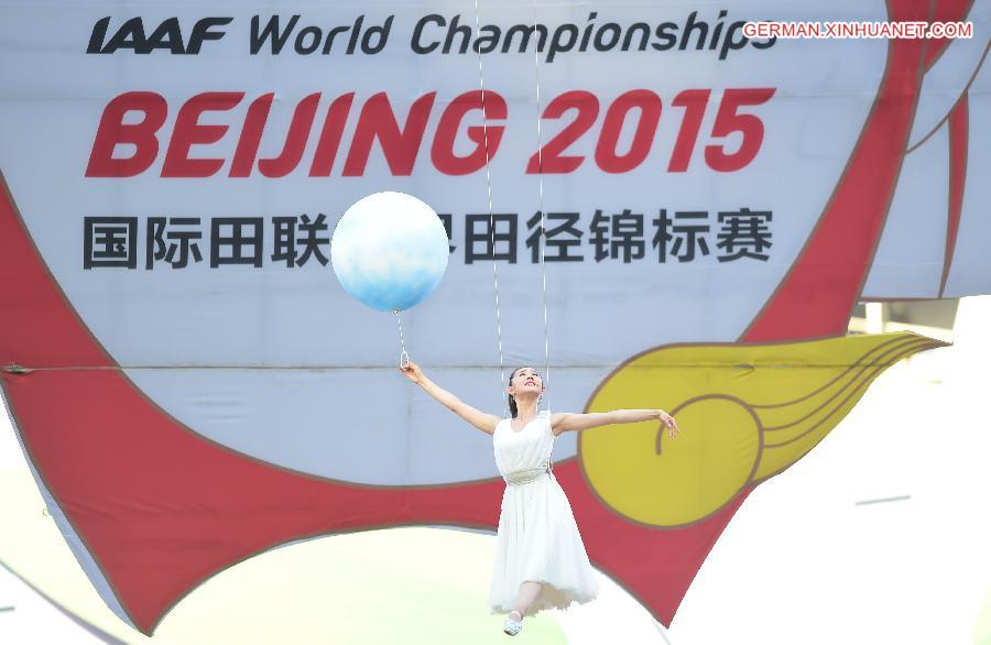 (SP)CHINA-BEIJING-IAAF WORLD CHAMPIONSHIPS-OPENING CEREMONY (CN)