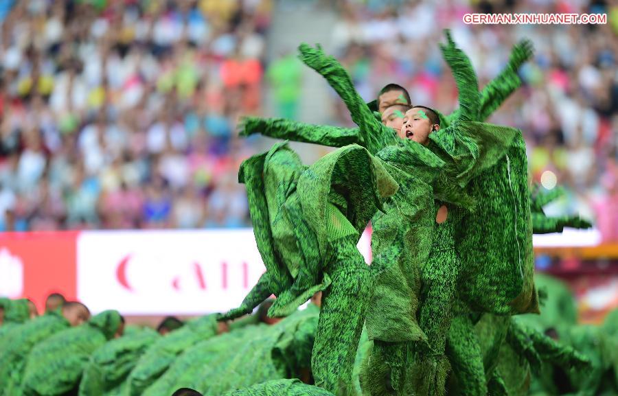 (SP)CHINA-BEIJING-IAAF WORLD CHAMPIONSHIPS-OPENING CEREMONY (CN)