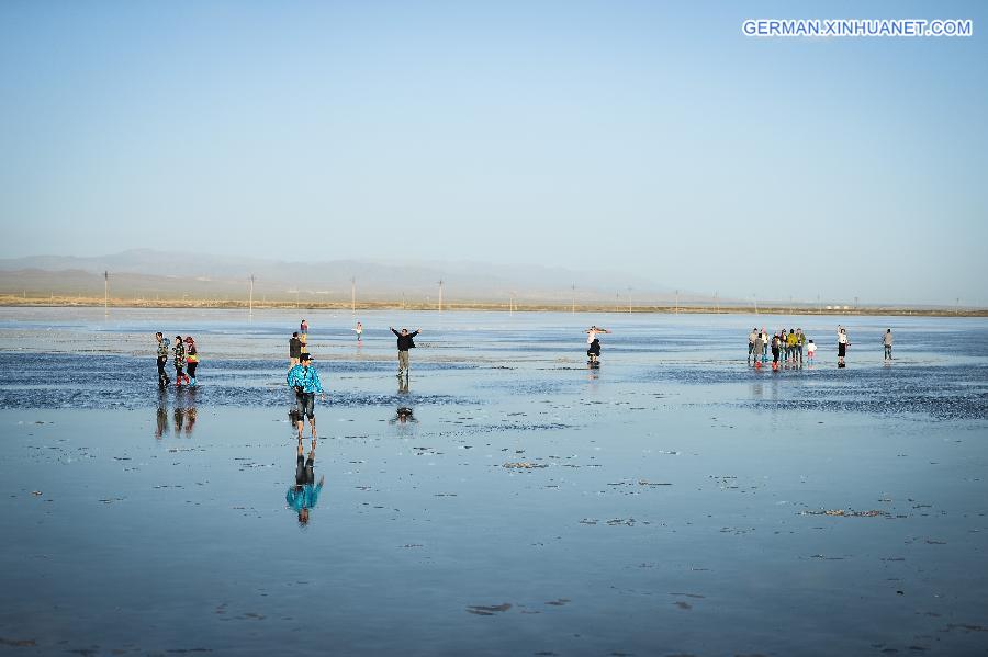 CHINA-QINGHAI-CAKA SALT LAKE (CN)