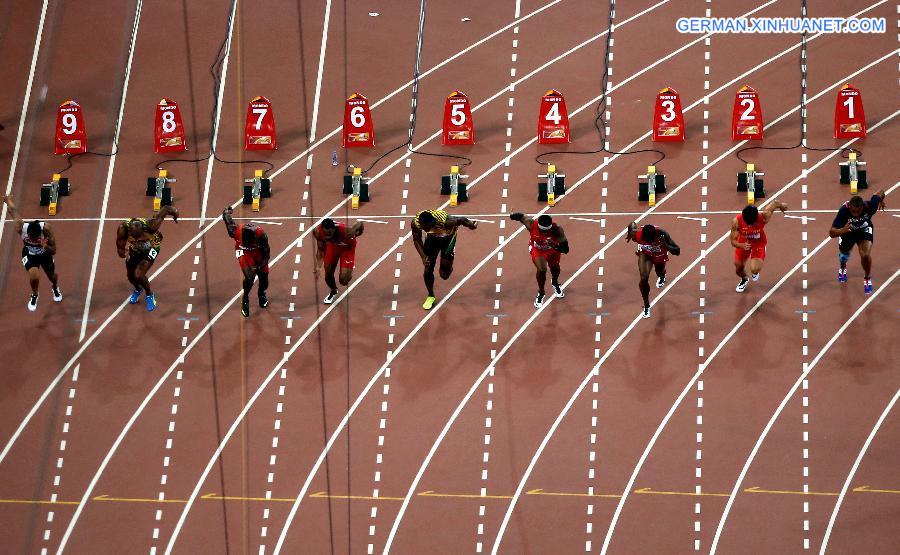 (SP)CHINA-BEIJING-IAAF WORLD CHAMPIONSHIPS-MEN'S 100M FINAL(CN)