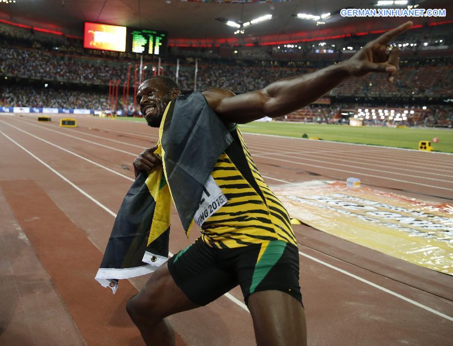 (SP)CHINA-BEIJING-IAAF WORLD CHAMPIONSHIPS-MEN'S 100M FINAL(CN)