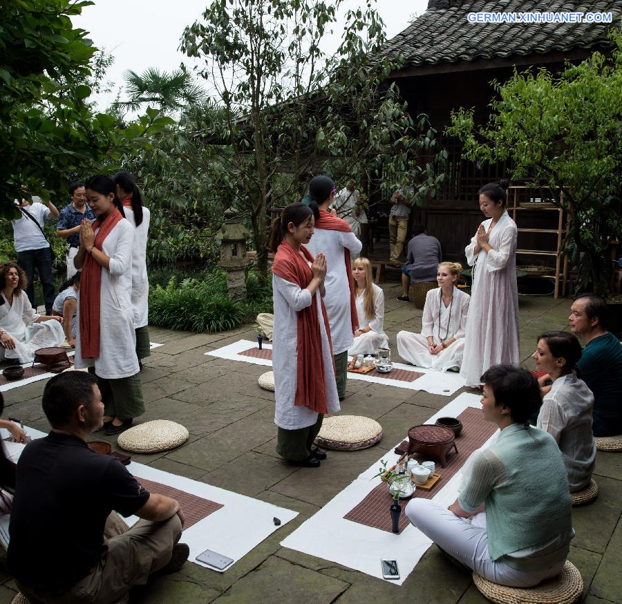 CHINA-SICHUAN-EMEISHAN-TEA CULTURE(CN)