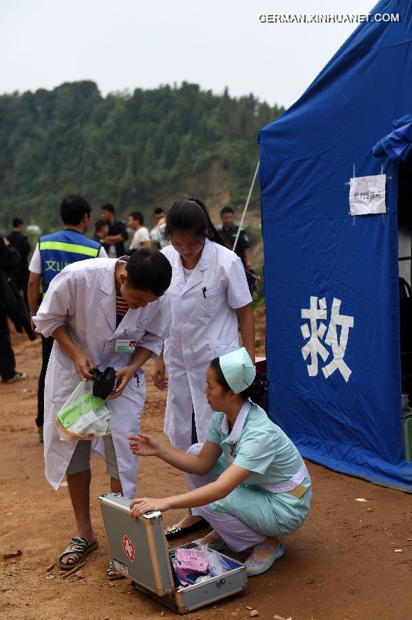 CHINA-YUNNAN-FUNING-LANDSLIDE-AFTERMATH (CN) 