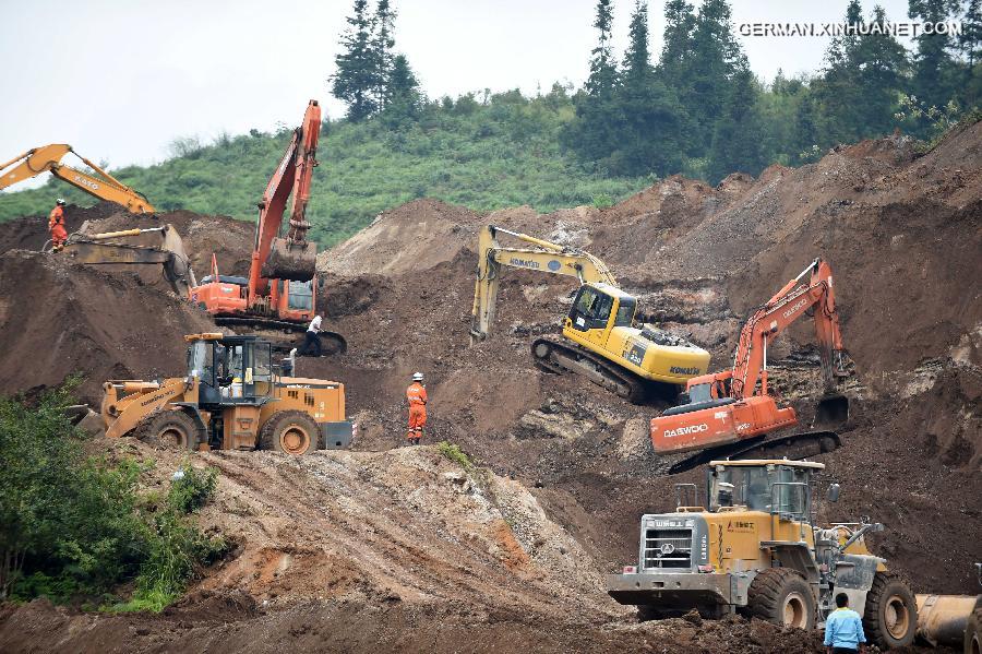 CHINA-YUNNAN-FUNING-LANDSLIDE-AFTERMATH (CN) 