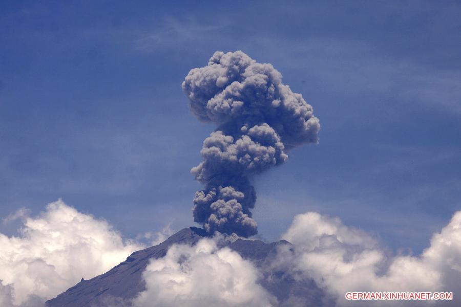 LATIN AMERICA-VOLCANO-FEATURE