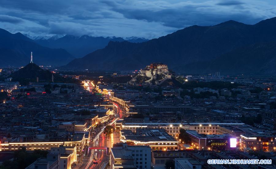 CHINA-LHASA-NIGHT VIEW (CN)