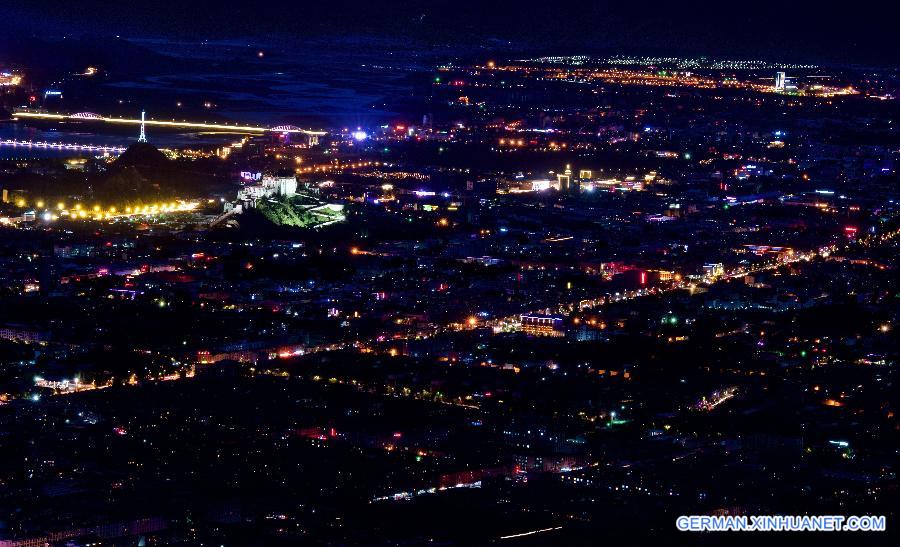 CHINA-LHASA-NIGHT VIEW (CN)