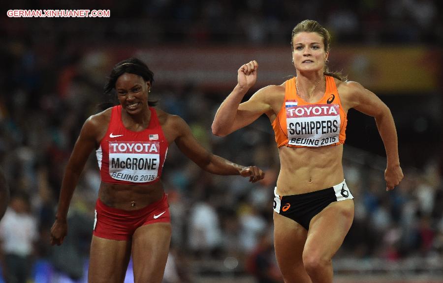 (SP)CHINA-BEIJING-IAAF WORLD CHAMPIONSHIPS-WOMEN'S 200M FINAL (CN)