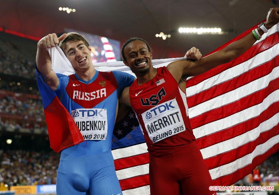 (SP)CHINA-BEIJING-IAAF WORLD CHAMPIONSHIPS-MEN'S 110M HURDLES FINAL (CN)