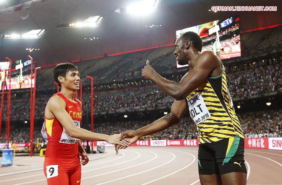 (SP)CHINA-BEIJING-IAAF WORLD CHAMPIONSHIPS-MEN'S 4X100M RELAY FINAL (CN)