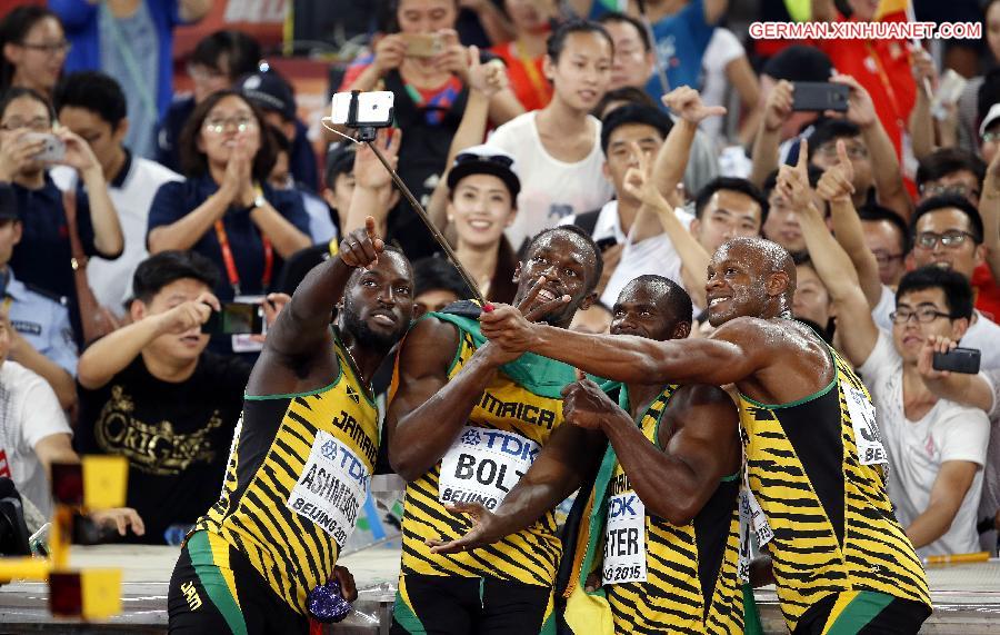 (SP)CHINA-BEIJING-IAAF WORLD CHAMPIONSHIPS-MEN'S 4X100M RELAY FINAL (CN)