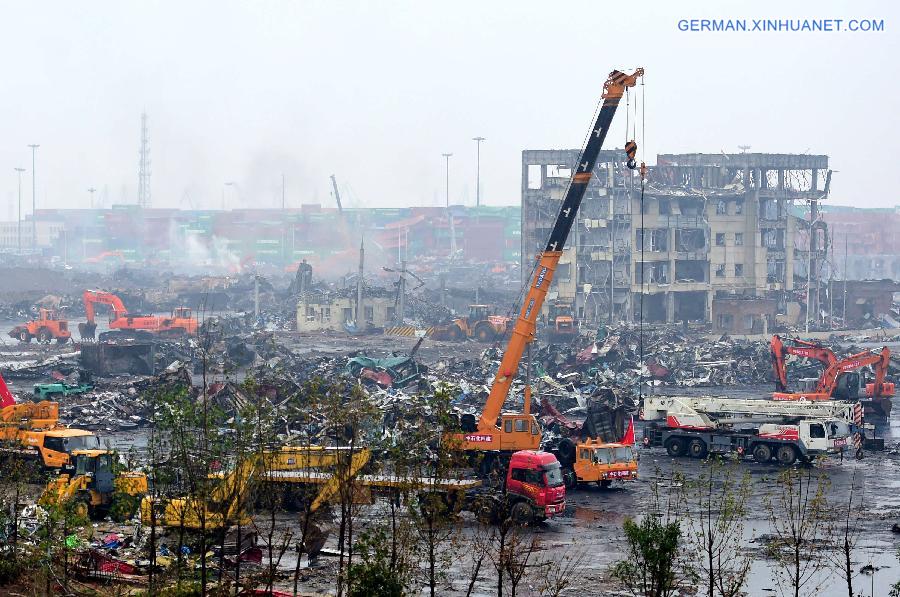 CHINA-TIANJIN-EXPLOSION-DEATH TOLL (CN)