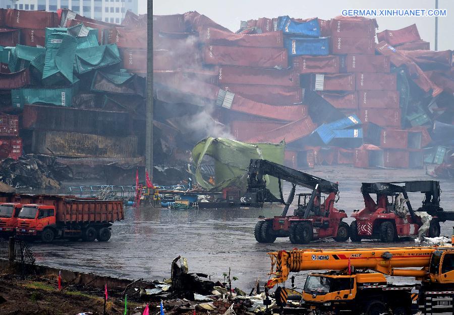 CHINA-TIANJIN-EXPLOSION-DEATH TOLL (CN)